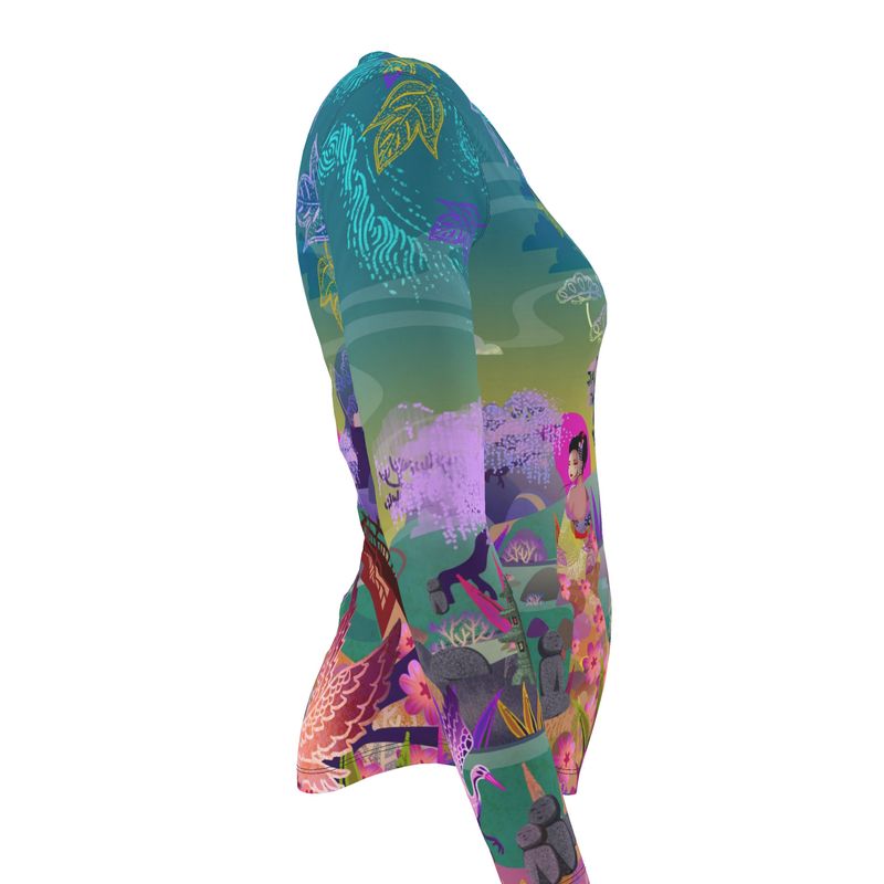 Précommande Tee-shirt imprimé ARTEMIS MIZAKI MIDORI