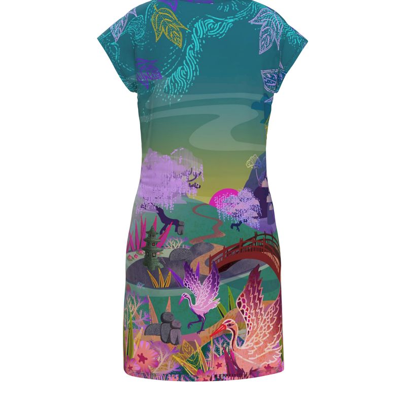 VALERY GUINGUETTE T-shirt dress