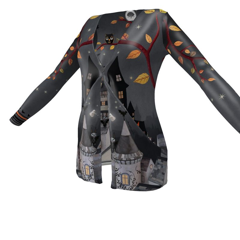 ALEXA MAGIK printed long cardigan 