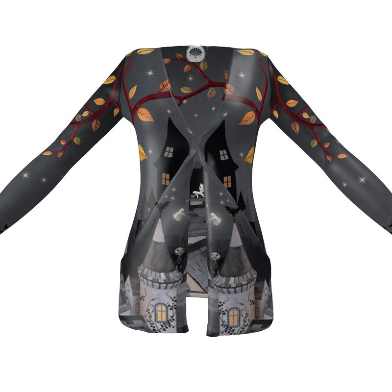 ALEXA MAGIK printed long cardigan 