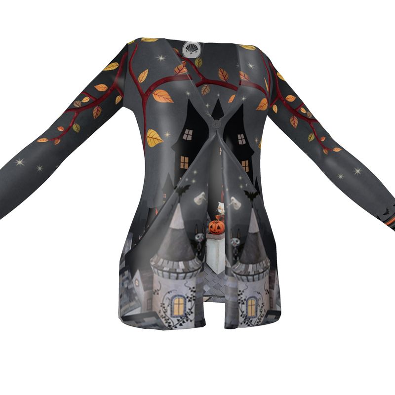 ALEXA MAGIK printed long cardigan 