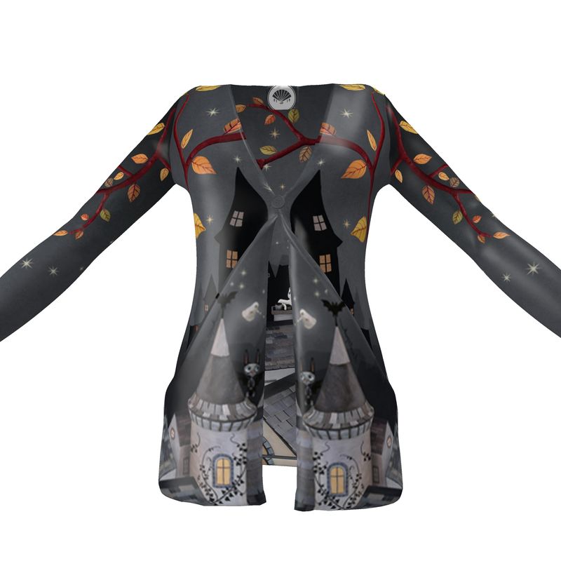 ALEXA MAGIK printed long cardigan 