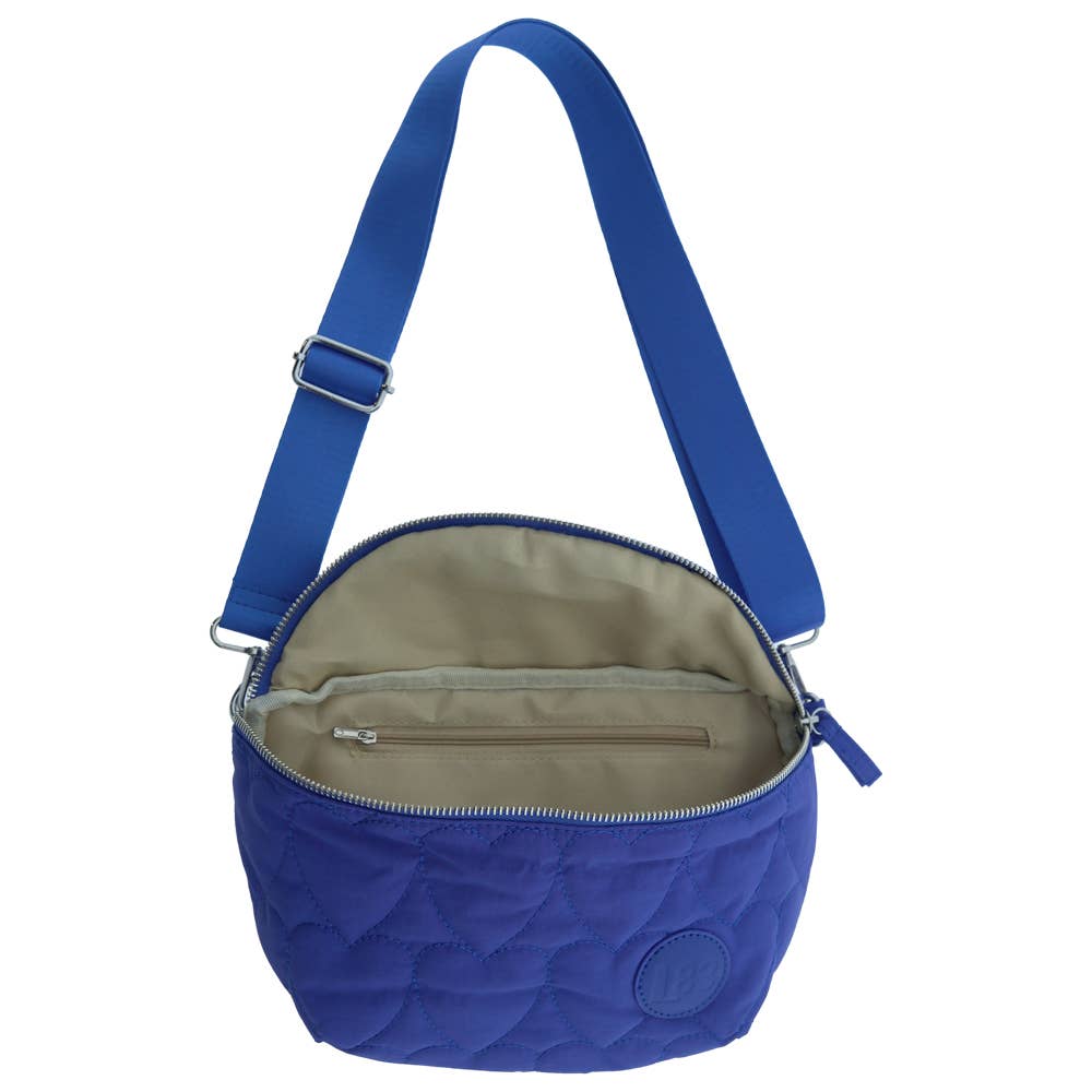 Sac bandoulière Jill Coeur Bleu