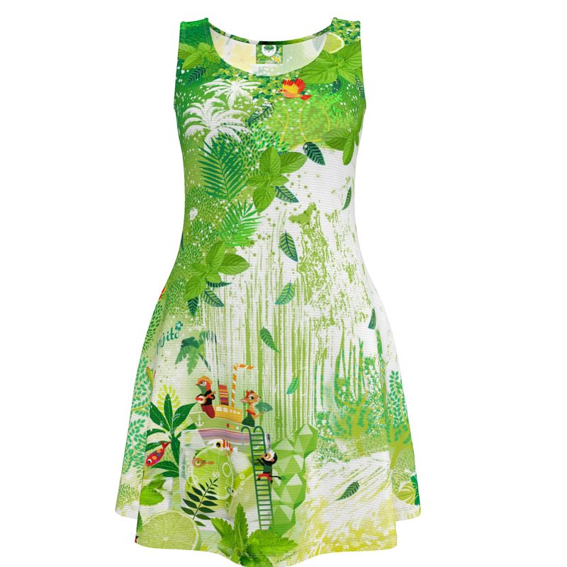 Robe patineuse VIDYA MOJITO