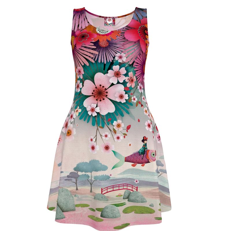 Robe patineuse VIDYA CARPE KOI