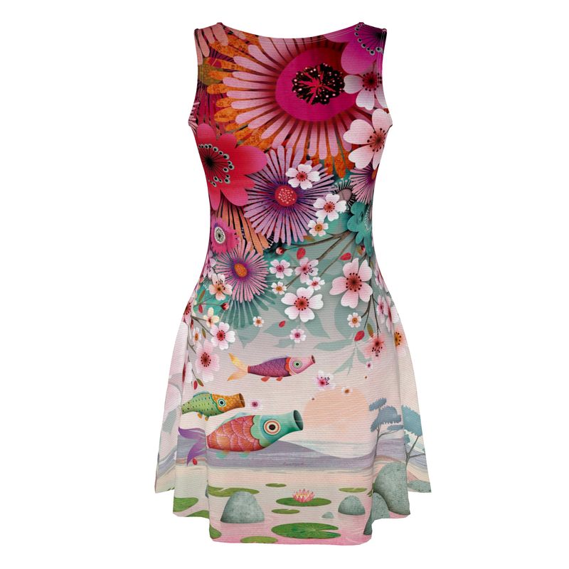 Robe patineuse VIDYA CARPE KOI