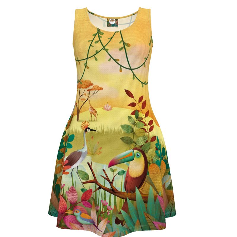 Précommande Robe patineuse ANYA SAFARI