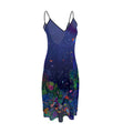 Robe bretelle imprimée BAGATELLE REVERIE