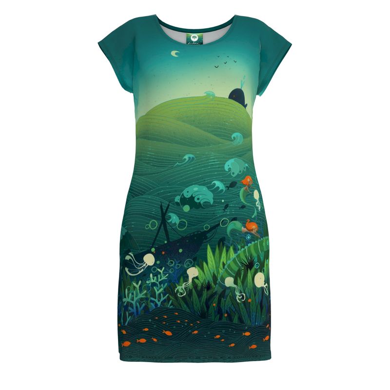 VALERY GUINGUETTE T-shirt dress