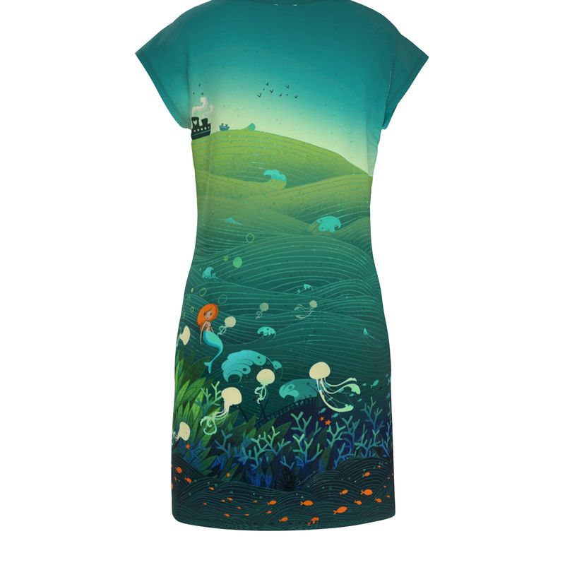 VALERY GUINGUETTE T-shirt dress