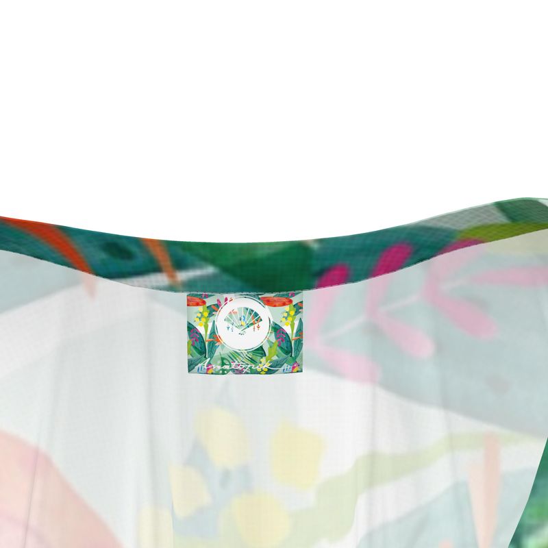 Précommande Robe caftan CLEO PERROQUETS