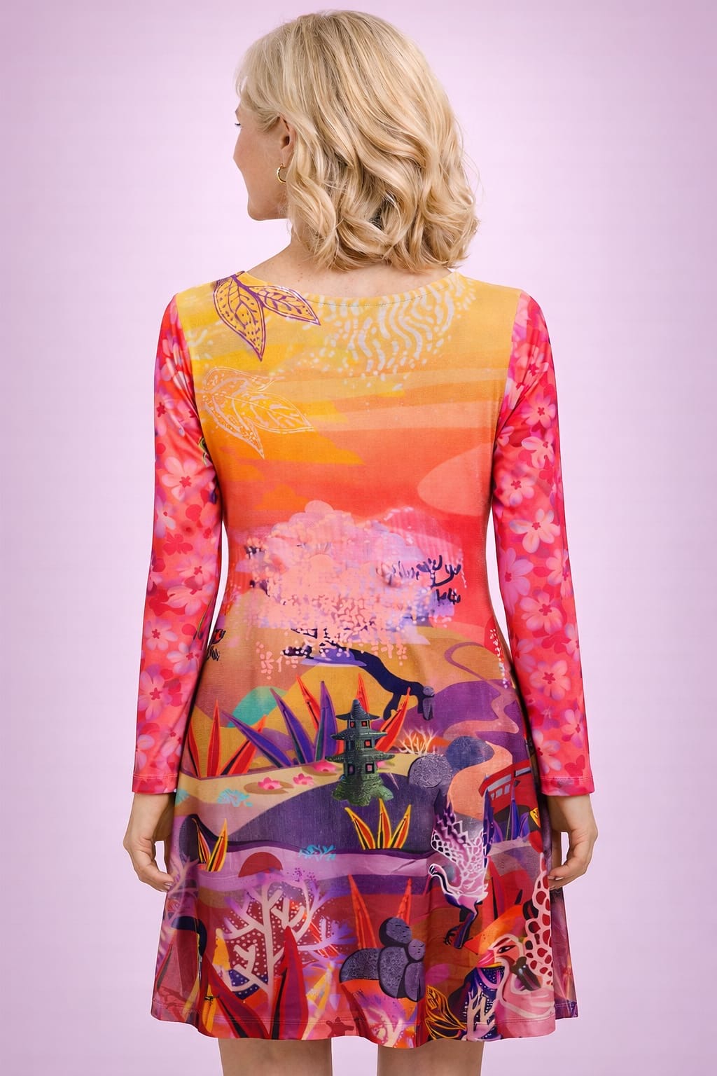 Robe velours TILDORA MIZAKI KIRO