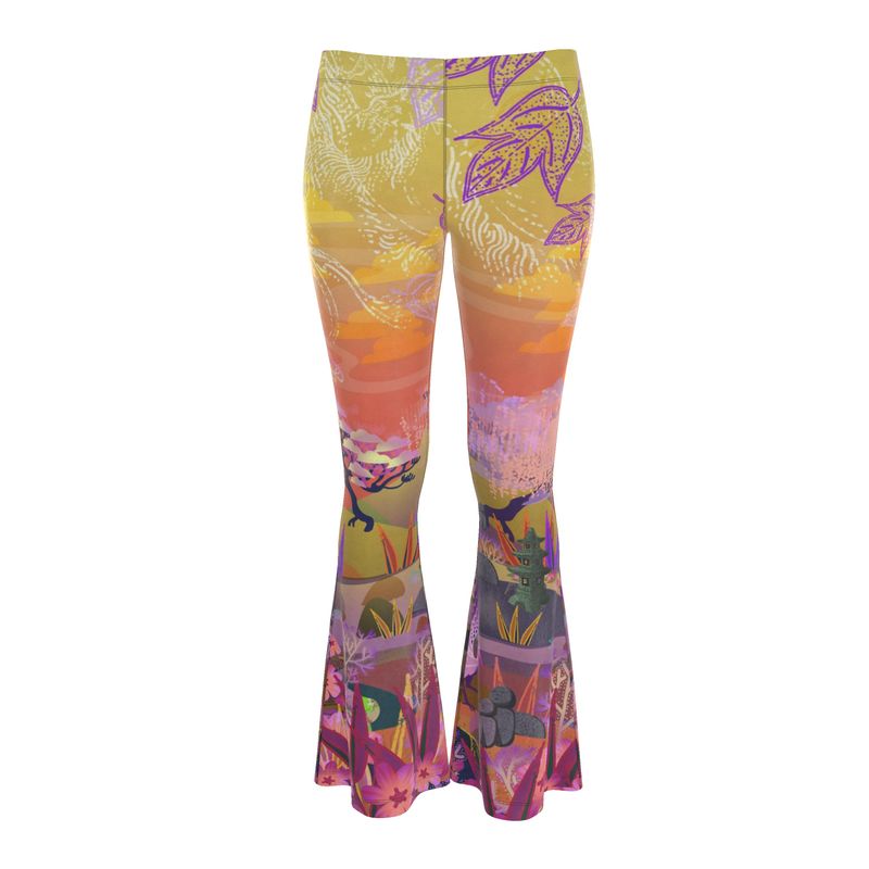 Legging imprimé velours BAYA MIZAKI KIRO