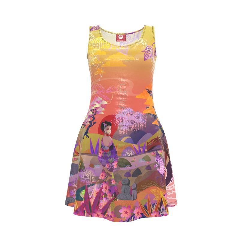 Robe patineuse velours ANYA MIZAKI KIRO