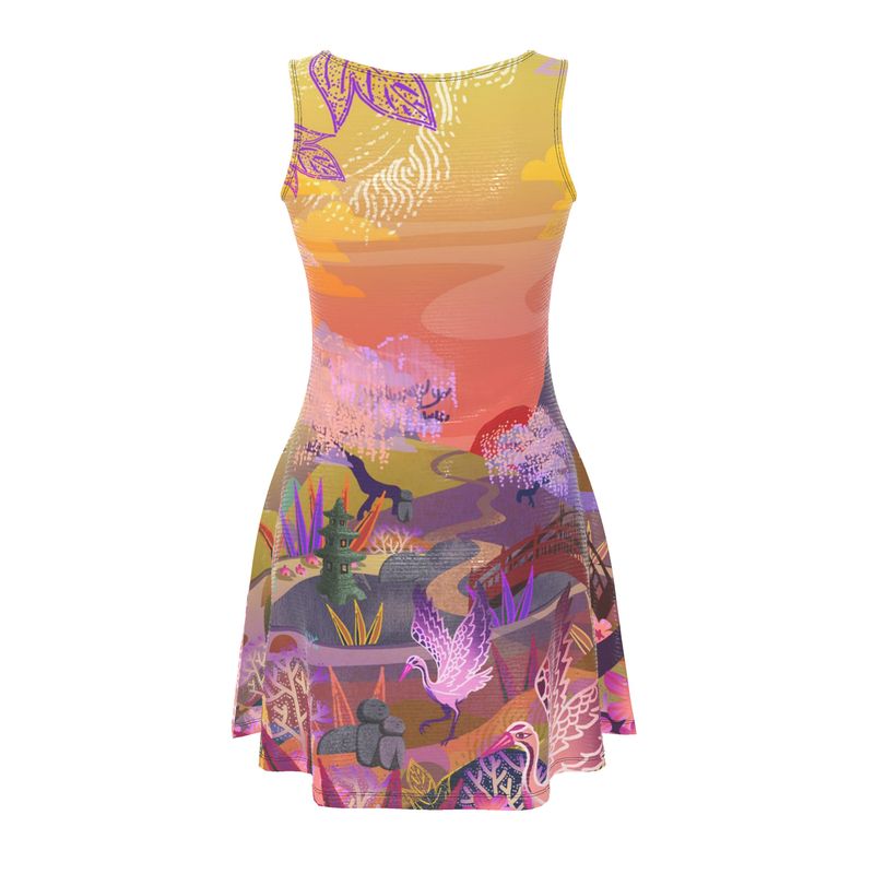 Robe patineuse velours ANYA MIZAKI KIRO