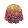 KIMIKO BELLE AU BOIS velvet printed kimono 
