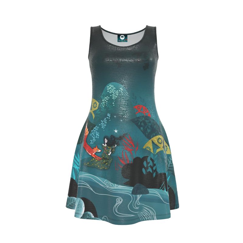 Robe patineuse velours ANYA KITSUNE