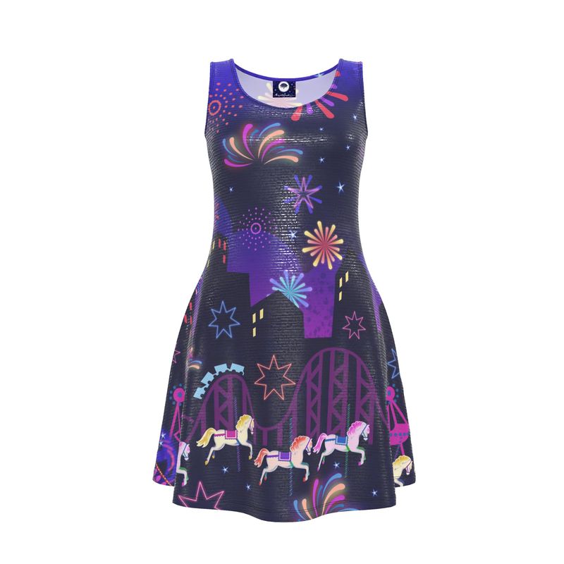 Robe patineuse velours ANYA MAGICPARK