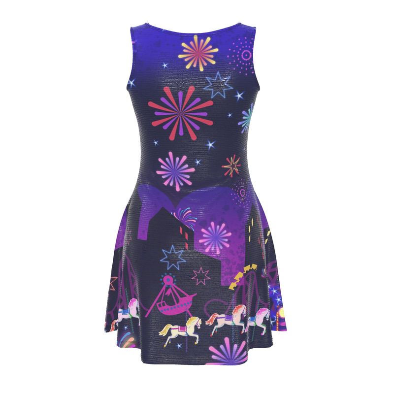 Robe patineuse velours ANYA MAGICPARK