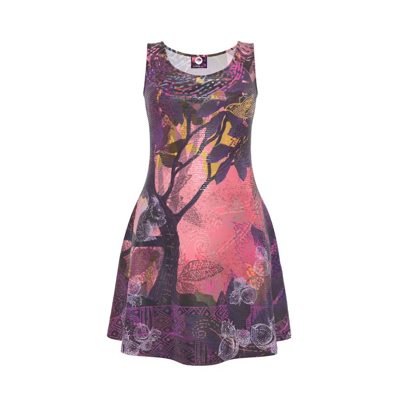 Robe patineuse velours ANYA TOSKA