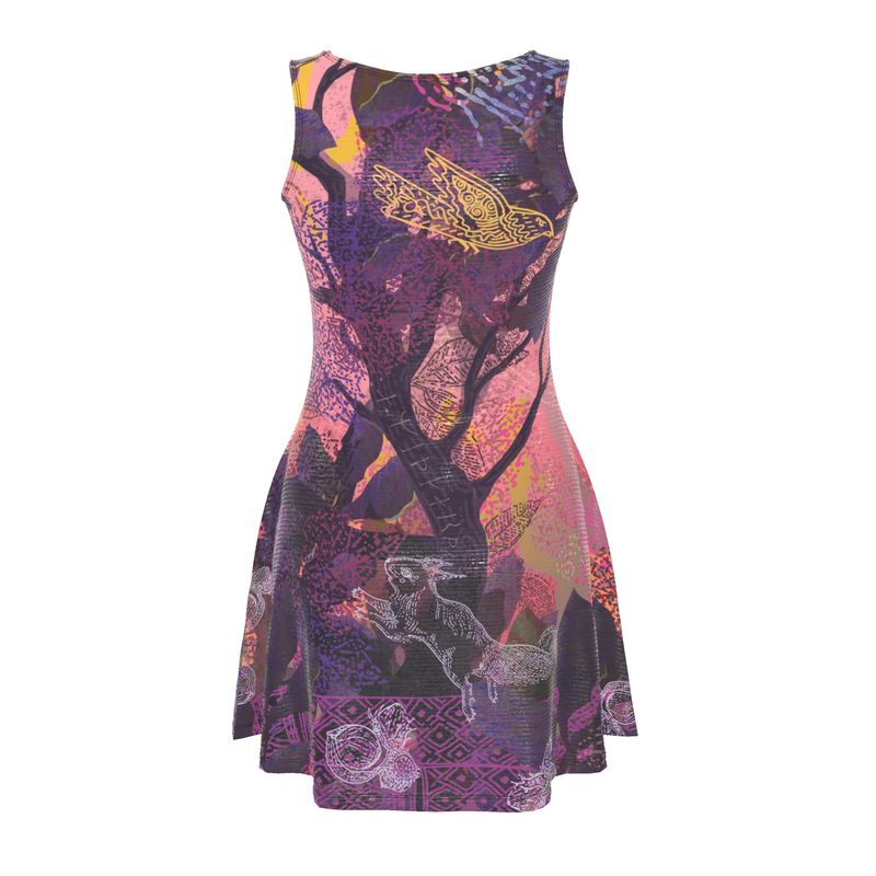 Robe patineuse velours ANYA TOSKA