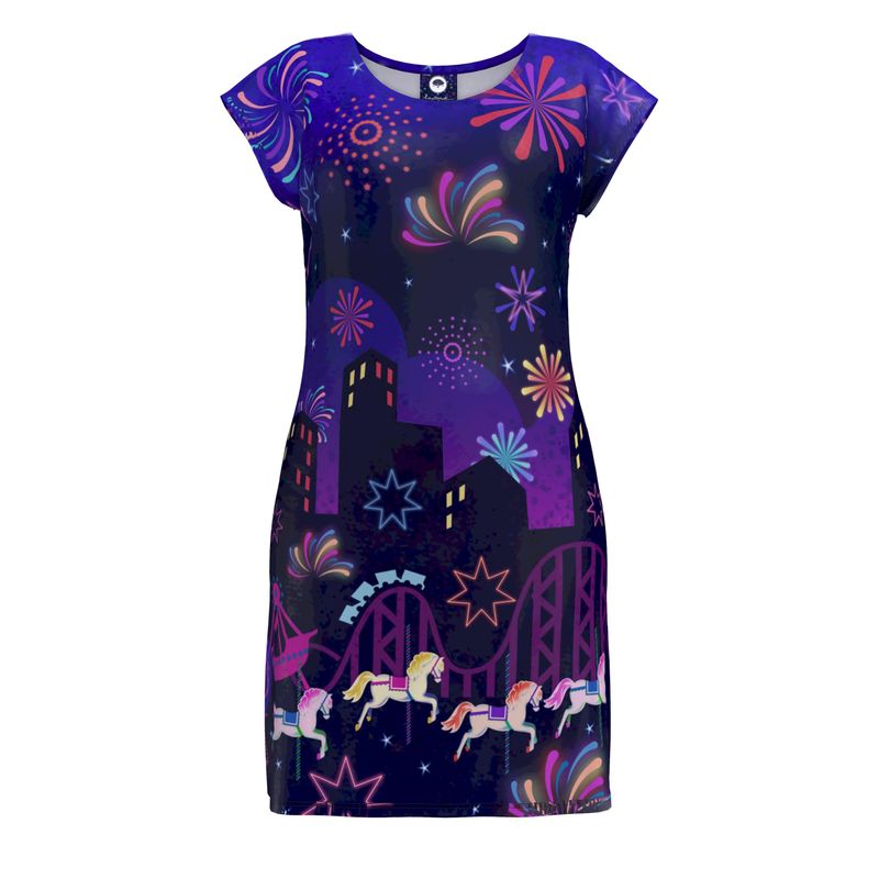 VALERY GUINGUETTE T-shirt dress