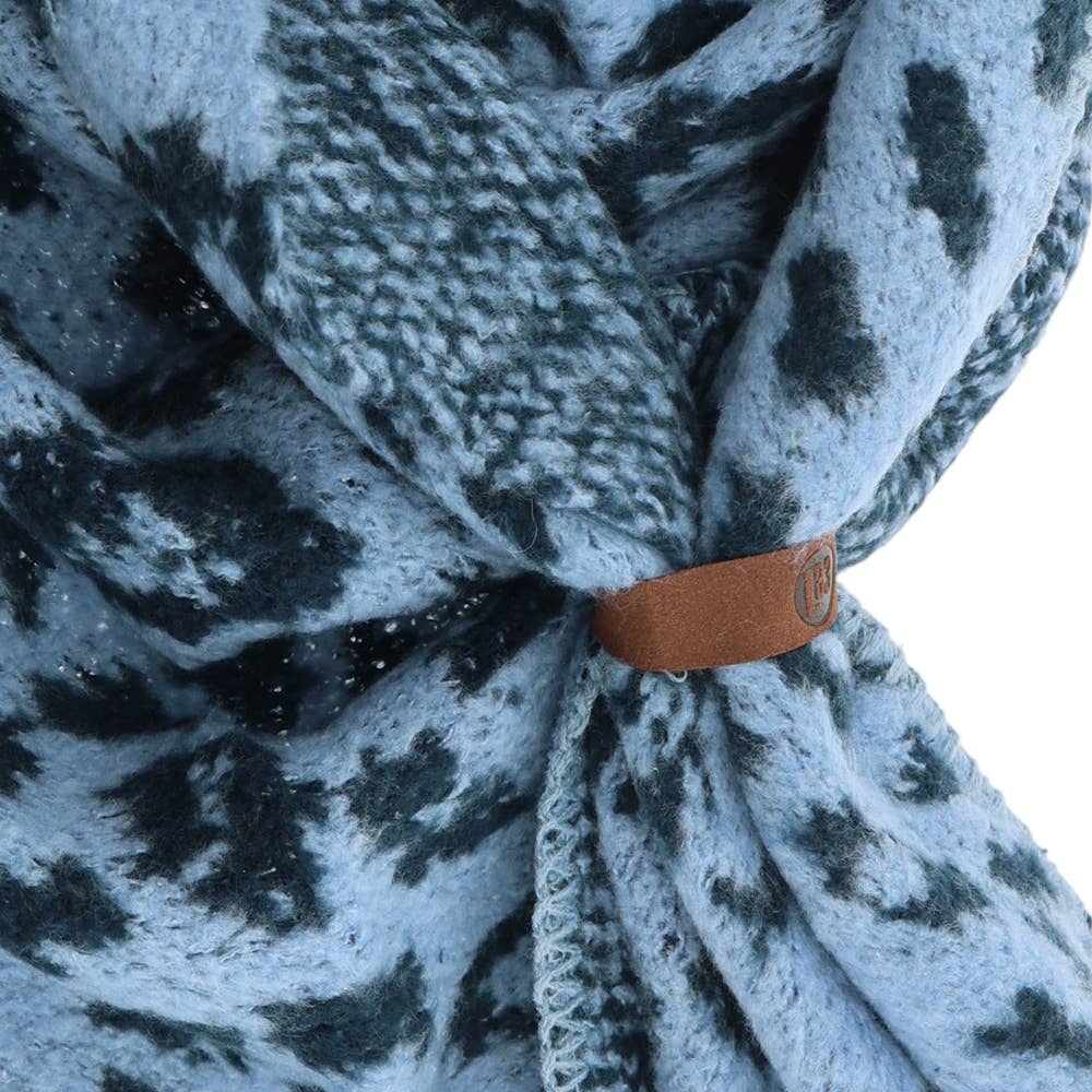 Écharpe Nina Leopard Blue