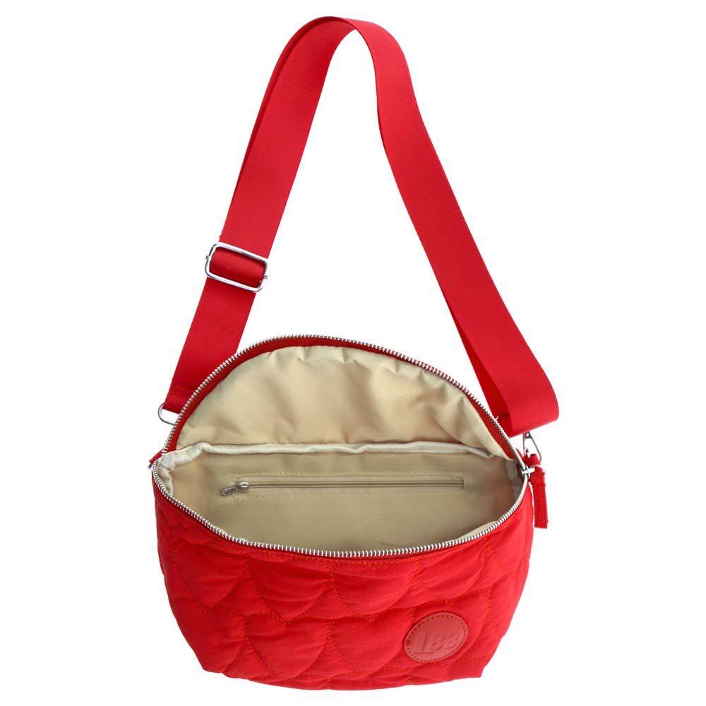Sac bandoulière Jill Coeur Rouge