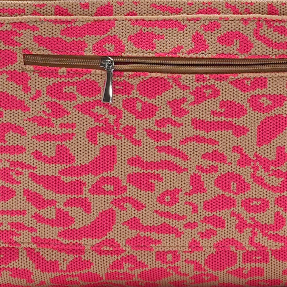 Sac KAAT Leo Beige & Fuchsia