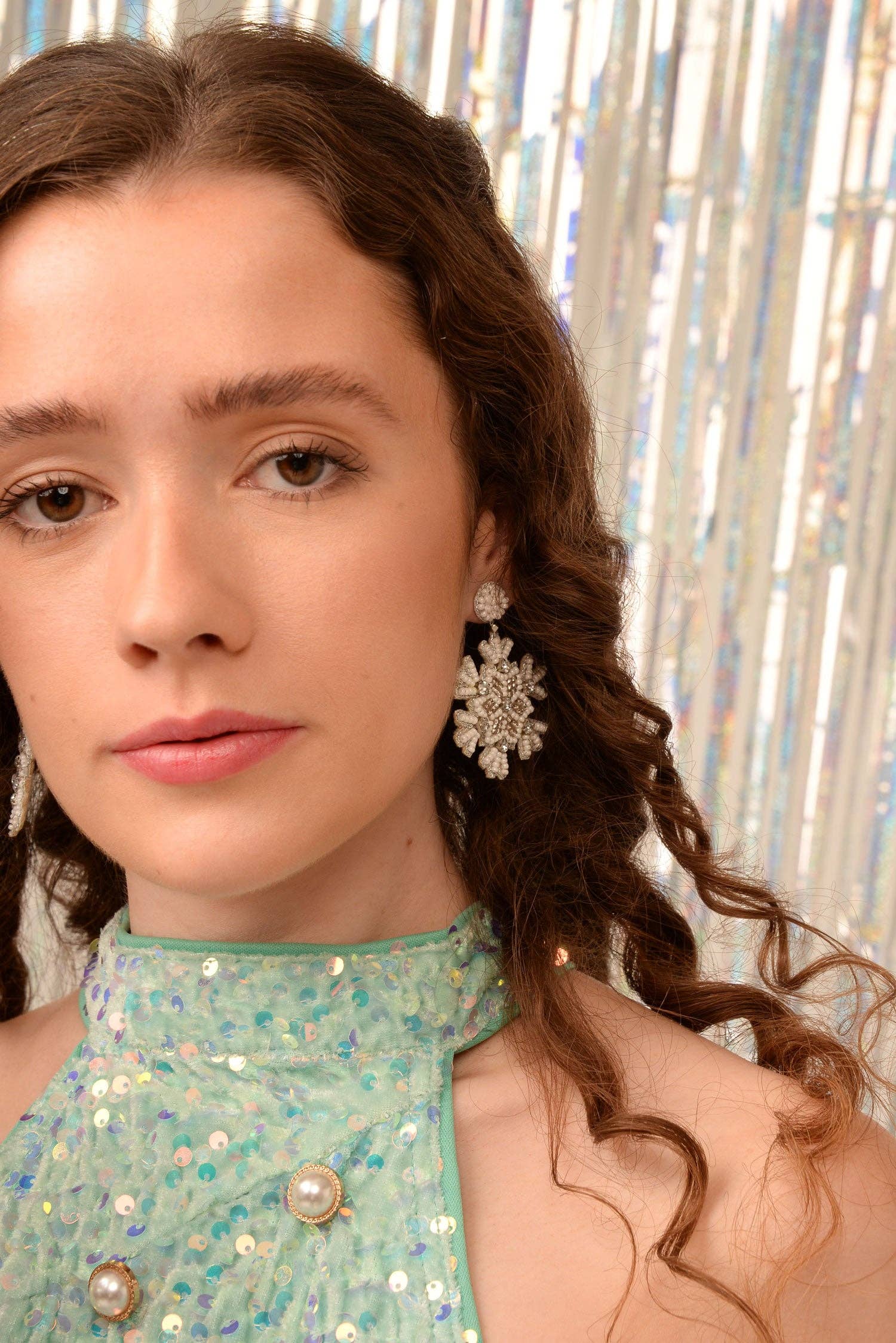 BOUCLES D'OREILLES SNOWFLAKE