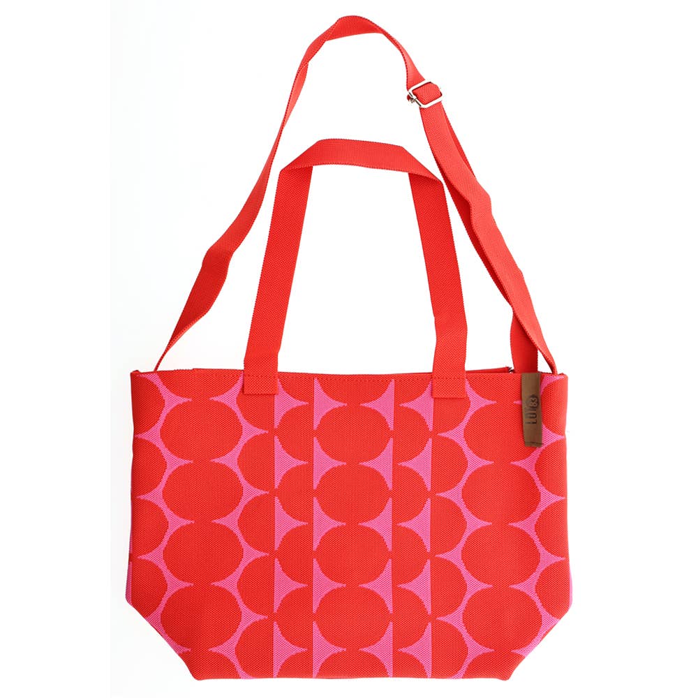 Sac MARA Rond Fuschia & Rouge
