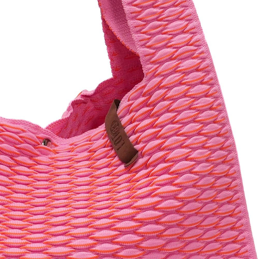 Sac shopping LOIS Vagues Rose