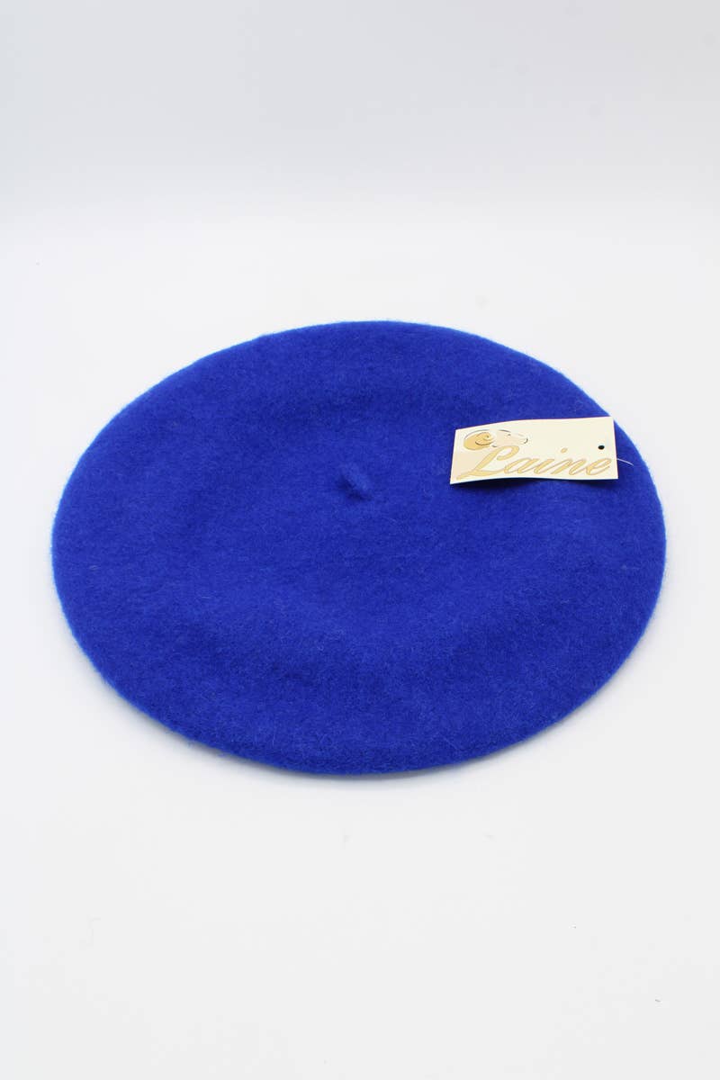 Béret classique en pure Laine