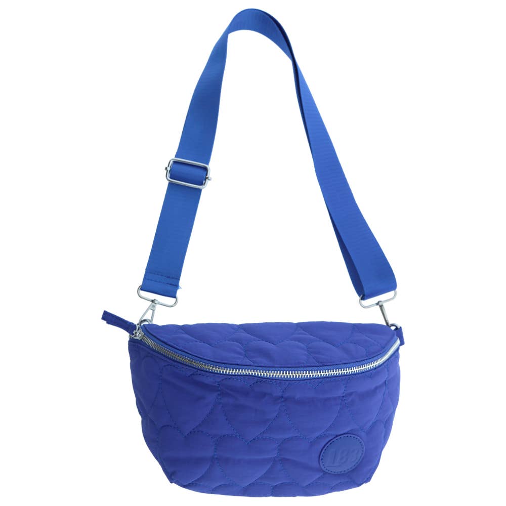 Sac bandoulière Jill Coeur Bleu