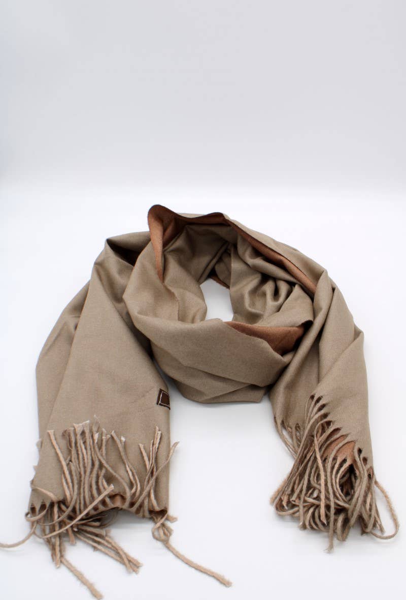 Écharpe Sensation Cachemire Bicolore