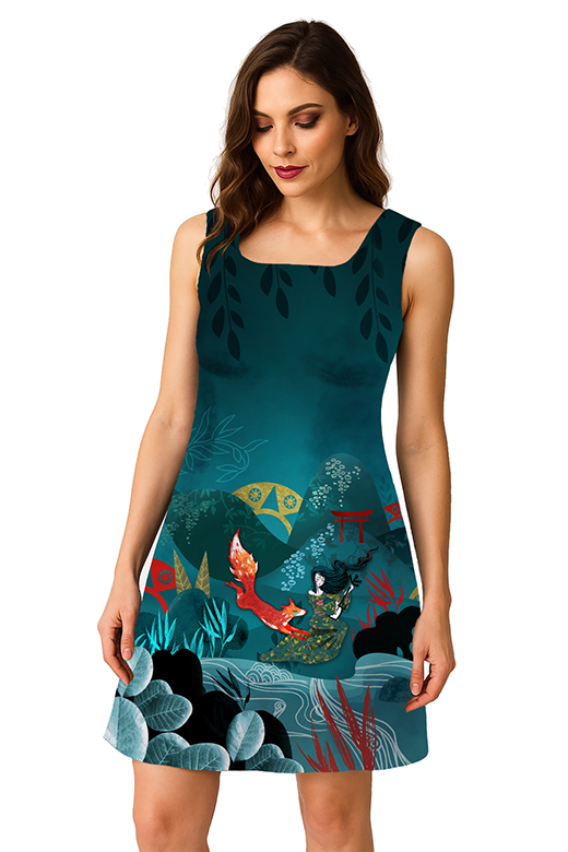 Robe chasuble DAKOTA KITSUNE