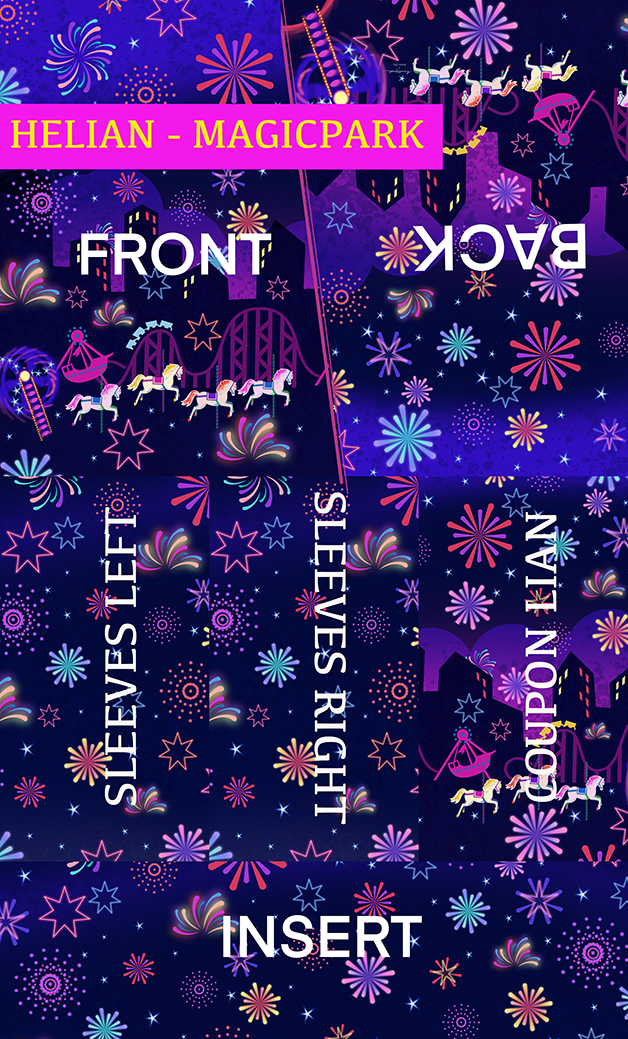 Tunique imprimée HÉLIAN MAGICPARK