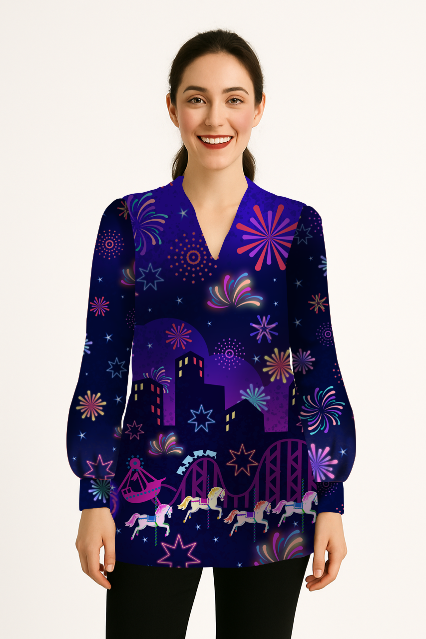 Tunique imprimée HÉLIAN MAGICPARK