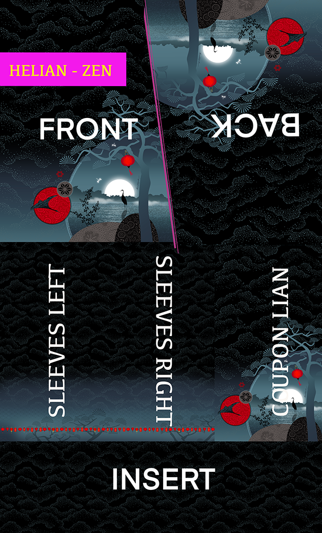 Tunique imprimée HÉLIAN ZEN