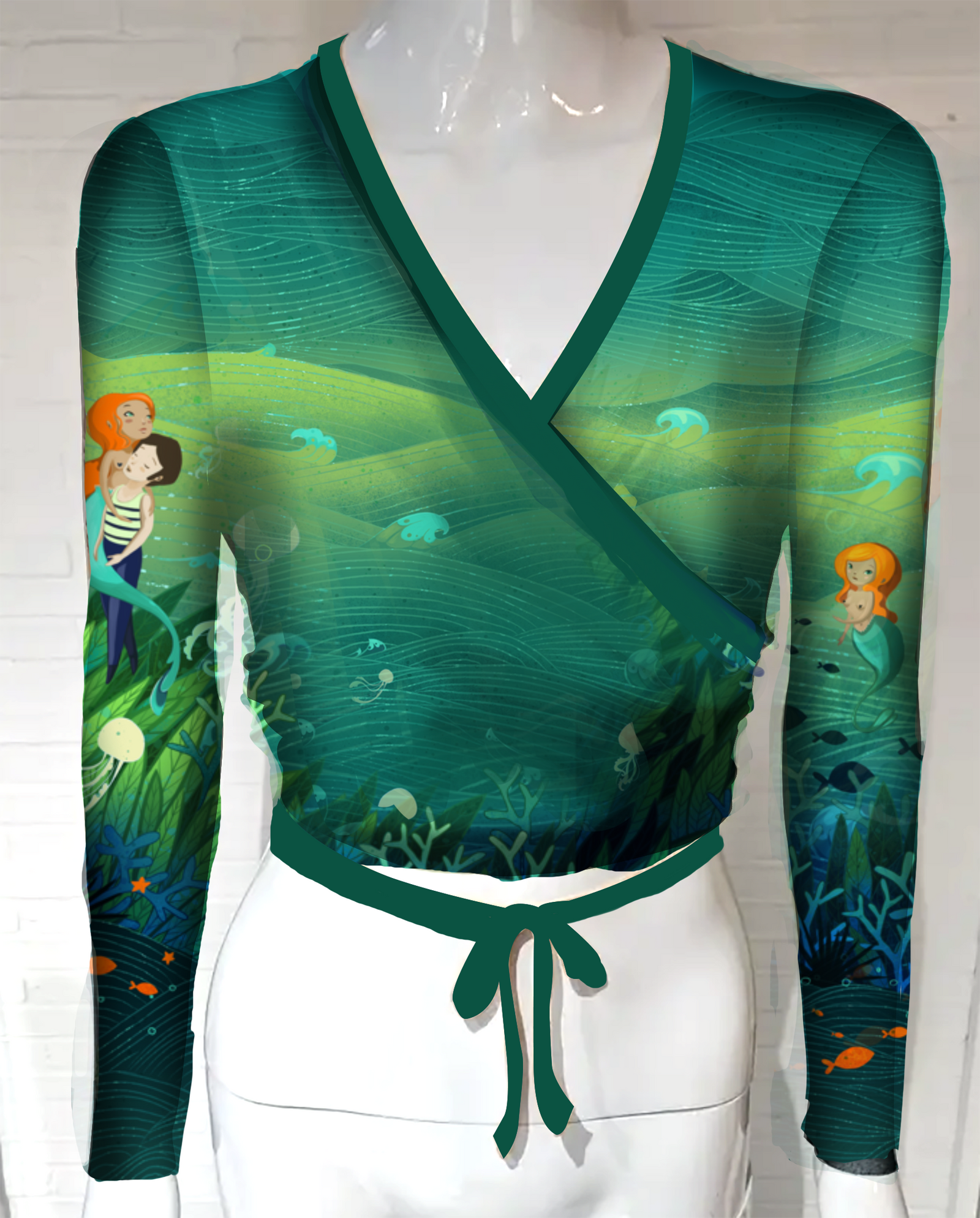 Cache-coeur résille CORALY SIRENE