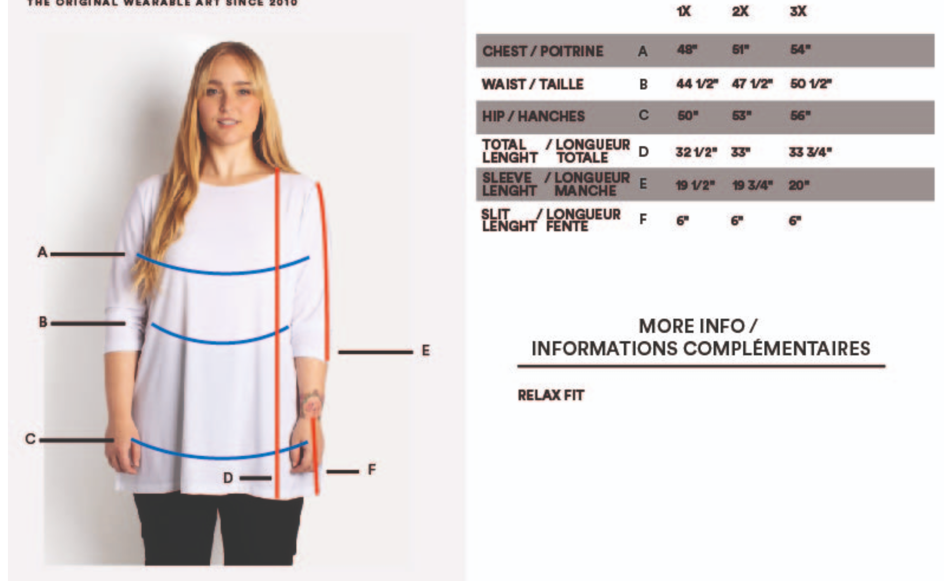 Tunique fluide jersey imprimé COLETTE PLUS SIZE MAGICPARK