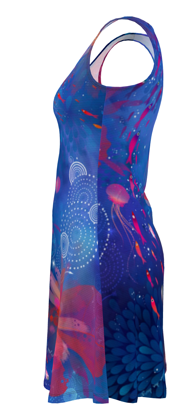 Précommande Robe patineuse ANYA MER