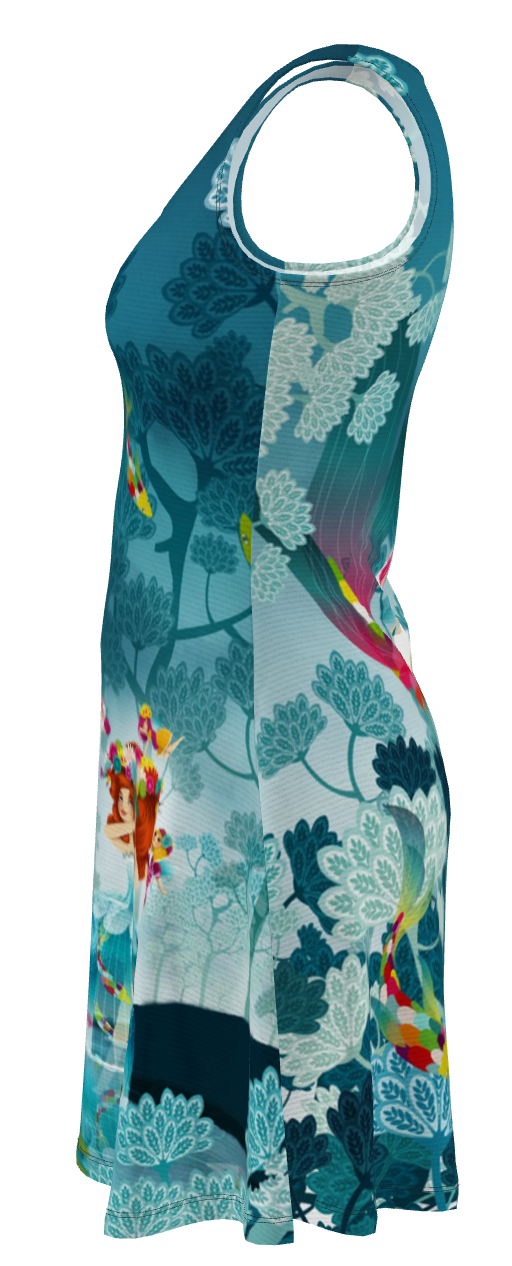 VIDYA ONDINE skater dress