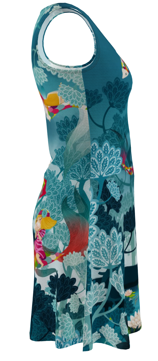 VIDYA ONDINE skater dress