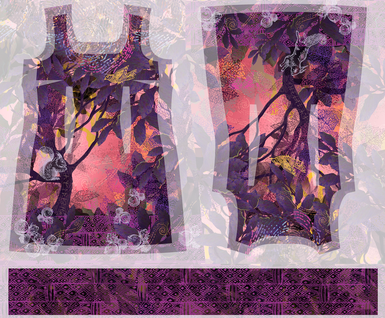 Robe chasuble DAKOTA TOSKA