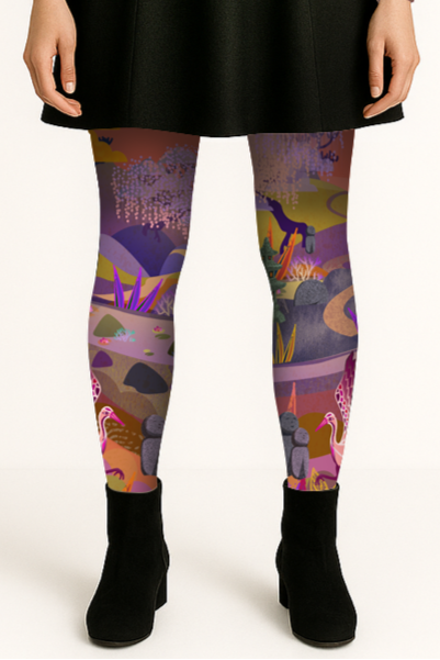 Legging imprimé DELIO MIZAKI KIRO