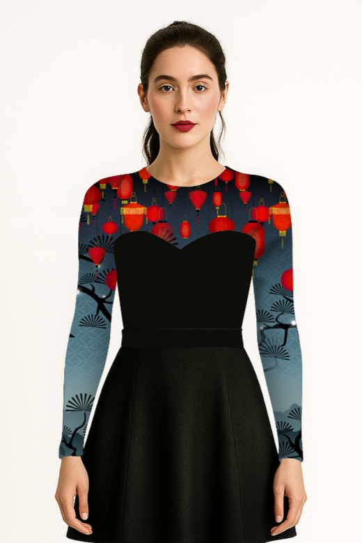 DELIO Natura Amber printed leggings 