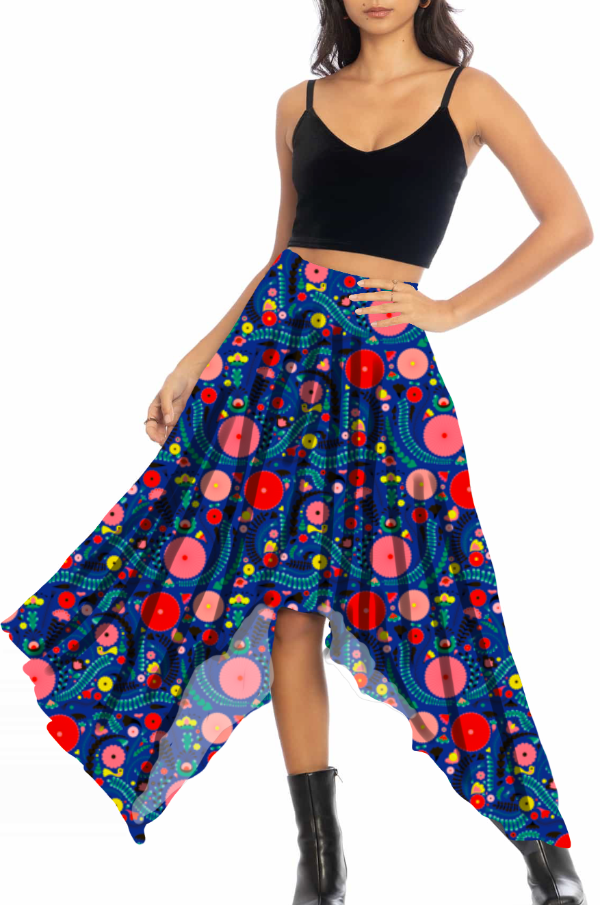 THEODORA Mandala Amber PROTO velvet dress 