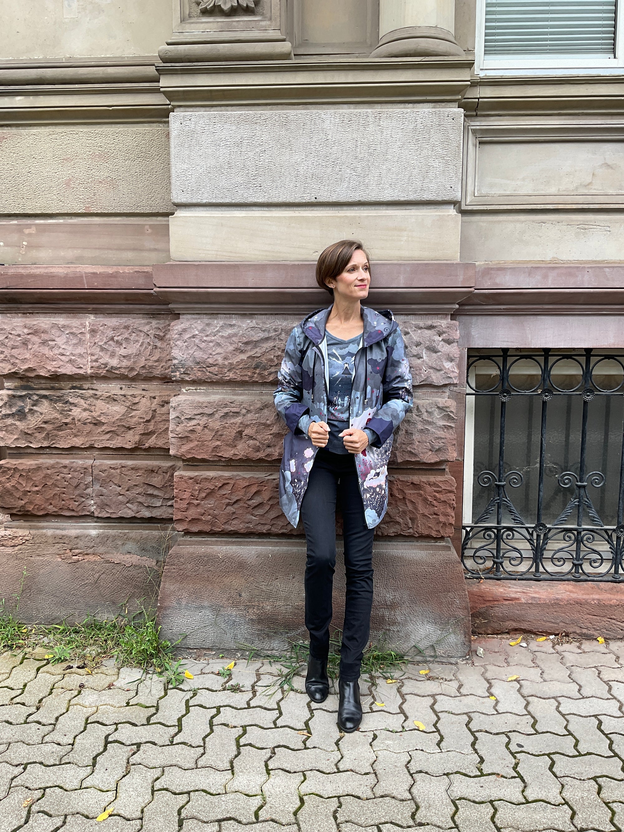 Parka imprimée BIANCA BELLE AU BOIS