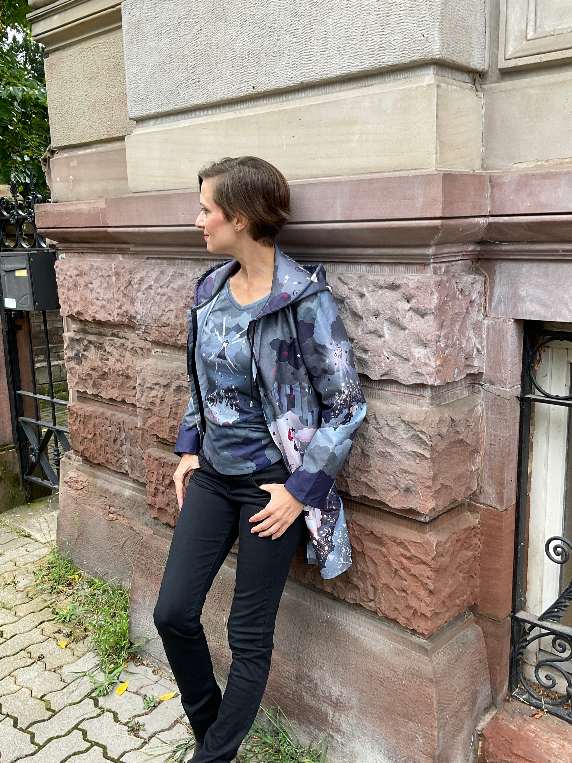 Parka imprimée BIANCA BELLE AU BOIS